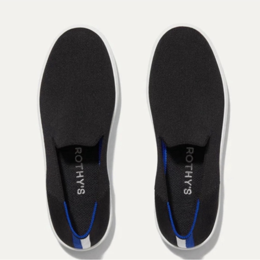 ROTHY’S The Original Slip On Sneaker Black size 7